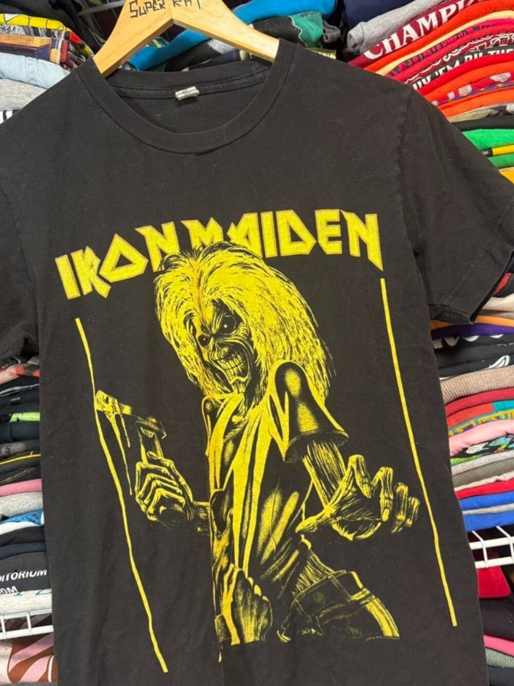 Modern Iron Maiden black band t shirt